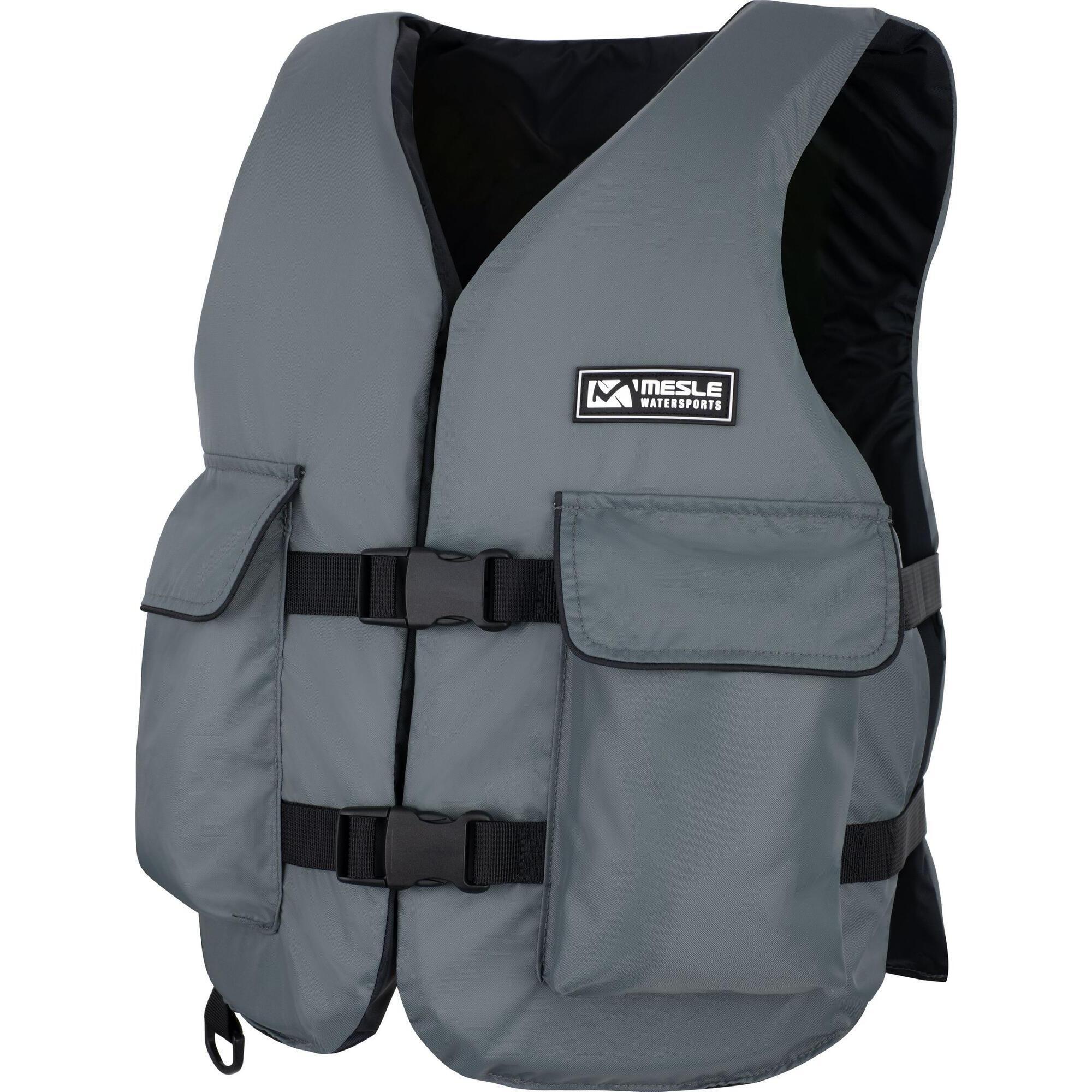 Mesle - Aide À La Flottabilité Adulte Fisherman 50n Tailles 40-150 Kg Peche Sup Kajak - Gilet De Flottaison - Gris|marron - Adulte - Decathlon