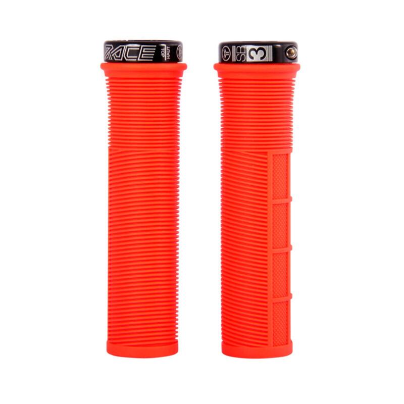 Grips RACE EN LOCK ON Neon Rouge/Noir