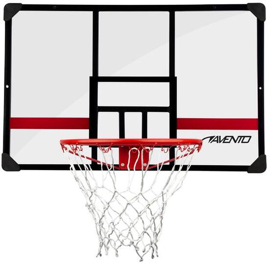 Planche de panier de basket + panier + filet Avento Legends League