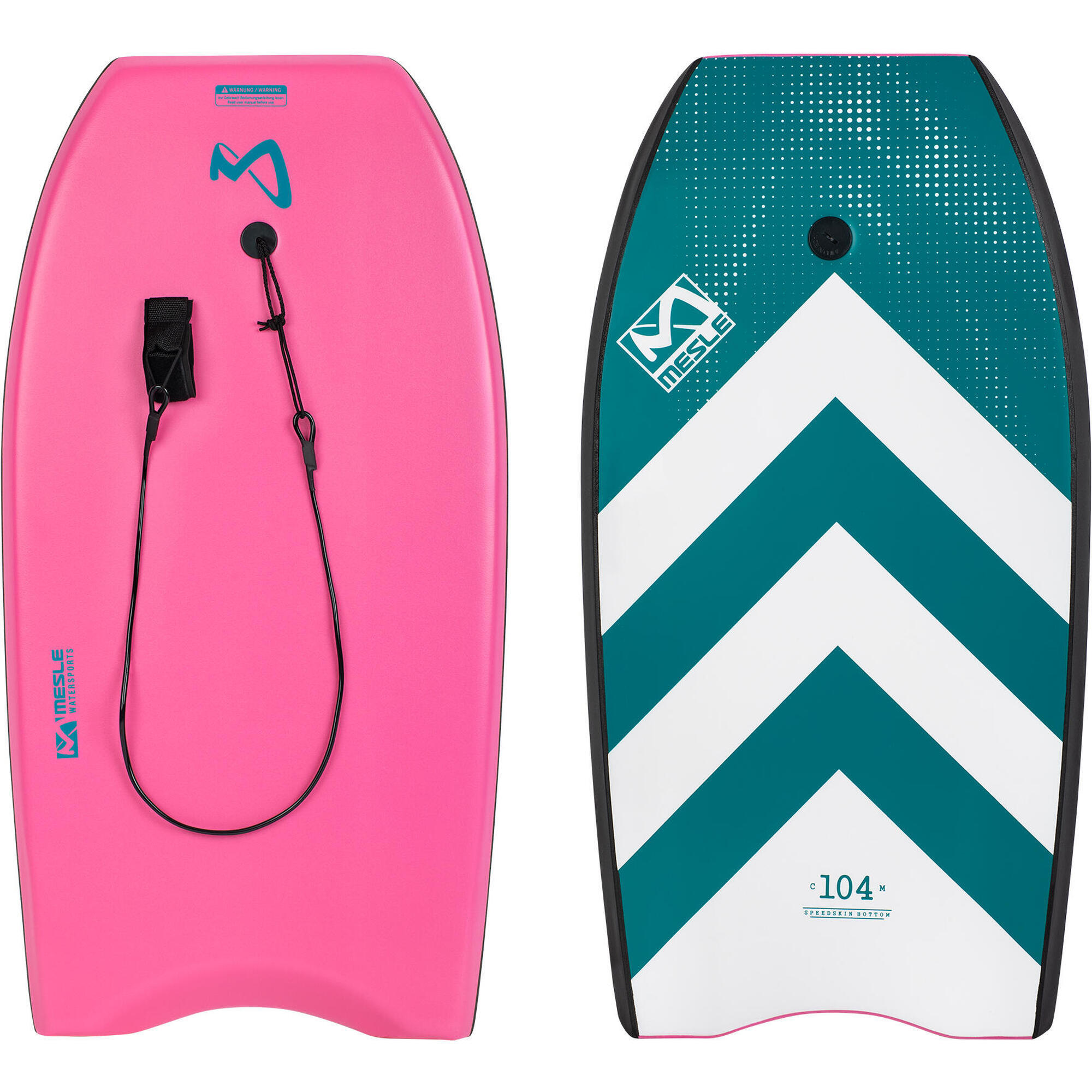 Mesle - Bodyboard Enfants & Adultes Speed Skin Planche De Natation Boogie Board 39'' - Bodyboard - Rose - 99 Cm - Decathlon