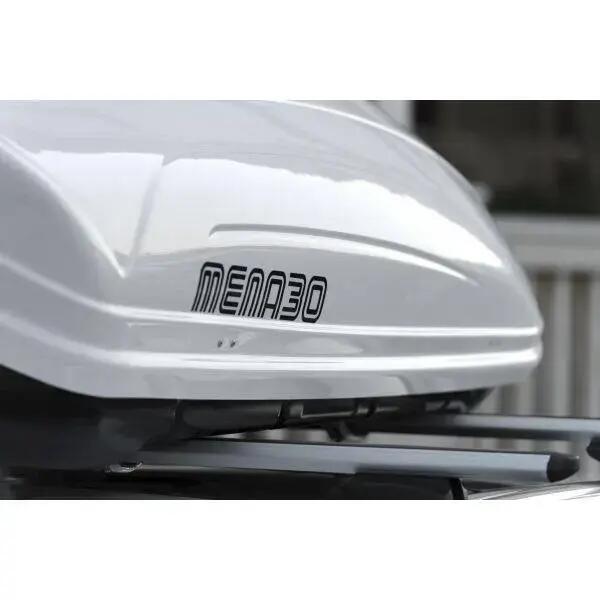 Tetőbox Menabo Mania 400 fehér – 400 l, 165 x 79 x 36 cm, 75 kg terhelhetőség 5/7