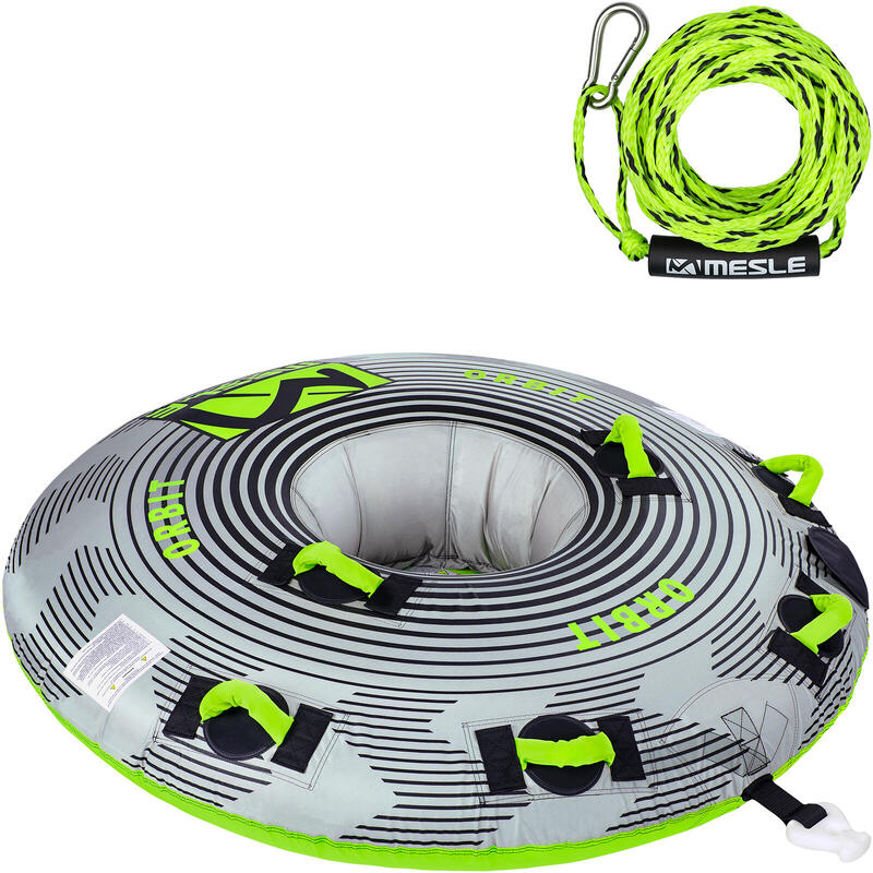 Wassergleiter Orbit 1-2 Personen mit Seil Wassersport Funtube Boot