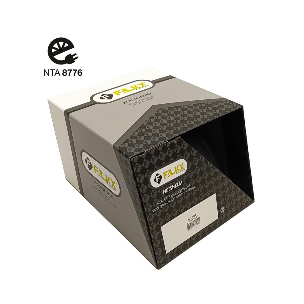Speedpedelec Helm - NTA8776 Fietshelm - Mat Zwart 5/7