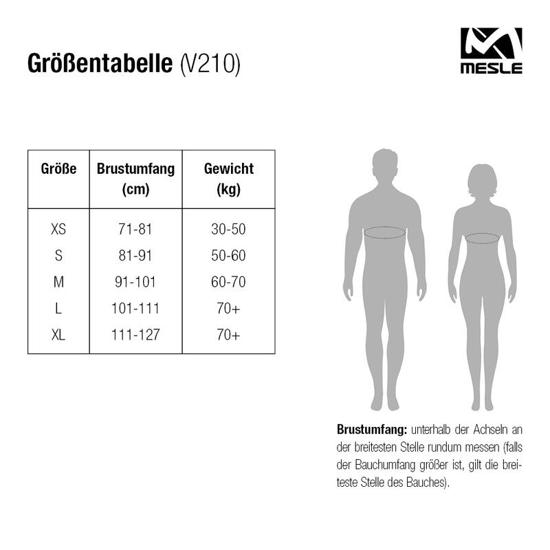 Auftriebsweste V210 Kajak SUP Herren/Damen Schwimmweste Erwachsene