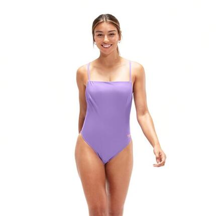 Maillot de bain Speedo à fines bretelles ajustables - Violet - Taille 38