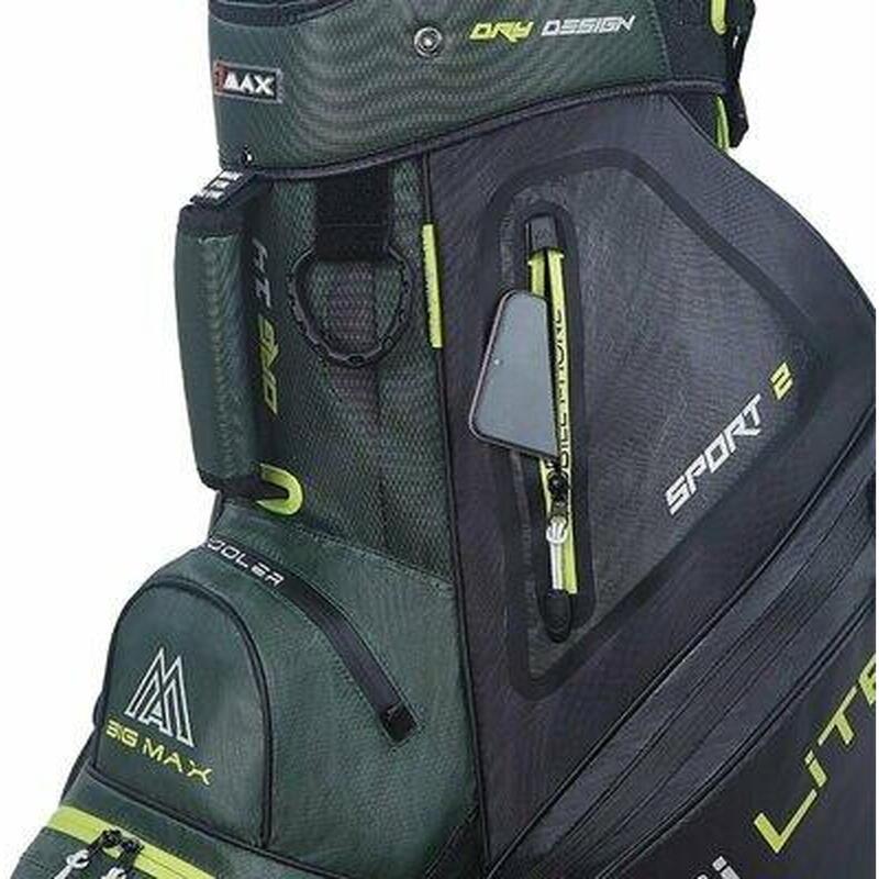 BIG MAX Golftas Cartbag  Dri Lite Sport 2 Bos Donker groen