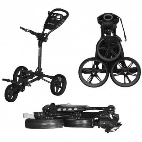 Fastfold Slim Golf Trolley Argent