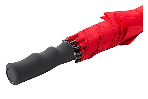 FALCON Paraplu Golf  Windveer Extra Sterk  Rood 3/4