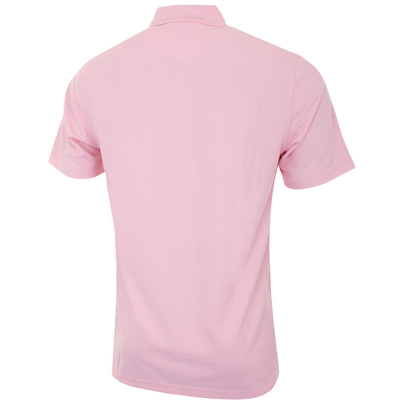 GREG NORMAN Polo De Golf  Performance Micro Pique Golf   Rose