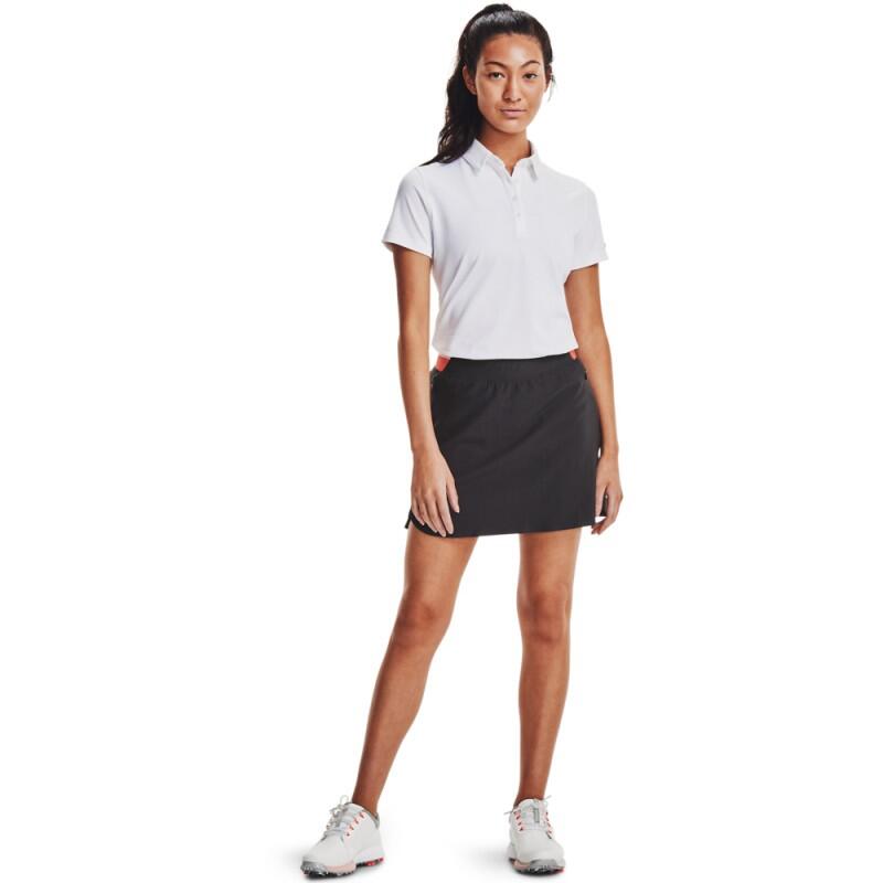 Under Armour Dames Zinger Polo met korte mouwen Wit 3/4