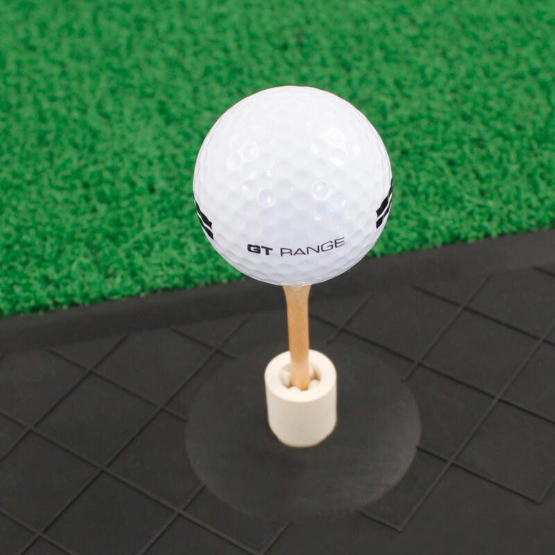 MASTERS Golf Tee Driving Range Lock Tee 2,5cm Beige