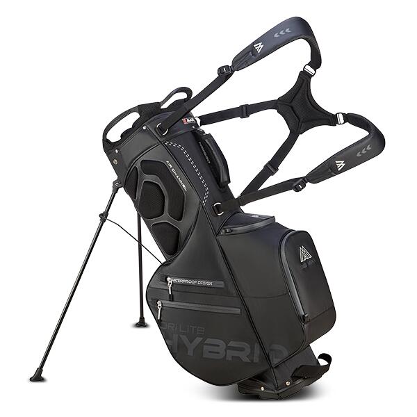 BIG MAX Golftas Standbag  Dri Lite Hybrid Plus  Zwart