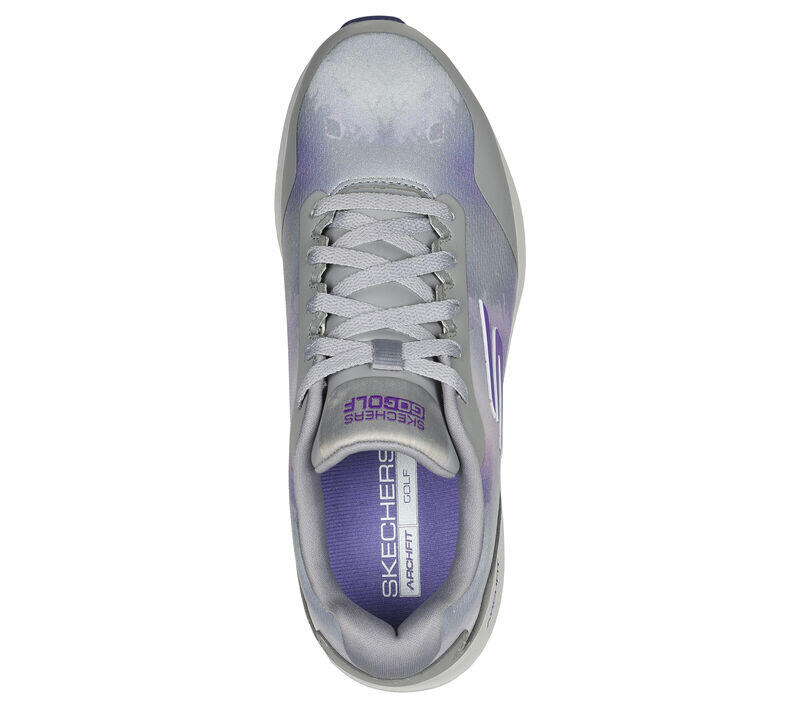 Skechers Go Golf Max 2-Splash Grijs Paars 4/5