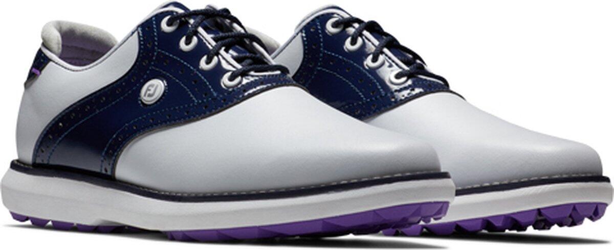FOOTJOY Chaussures De Golf  Femme  Traditions   Sans Crampons Bleu 5/7