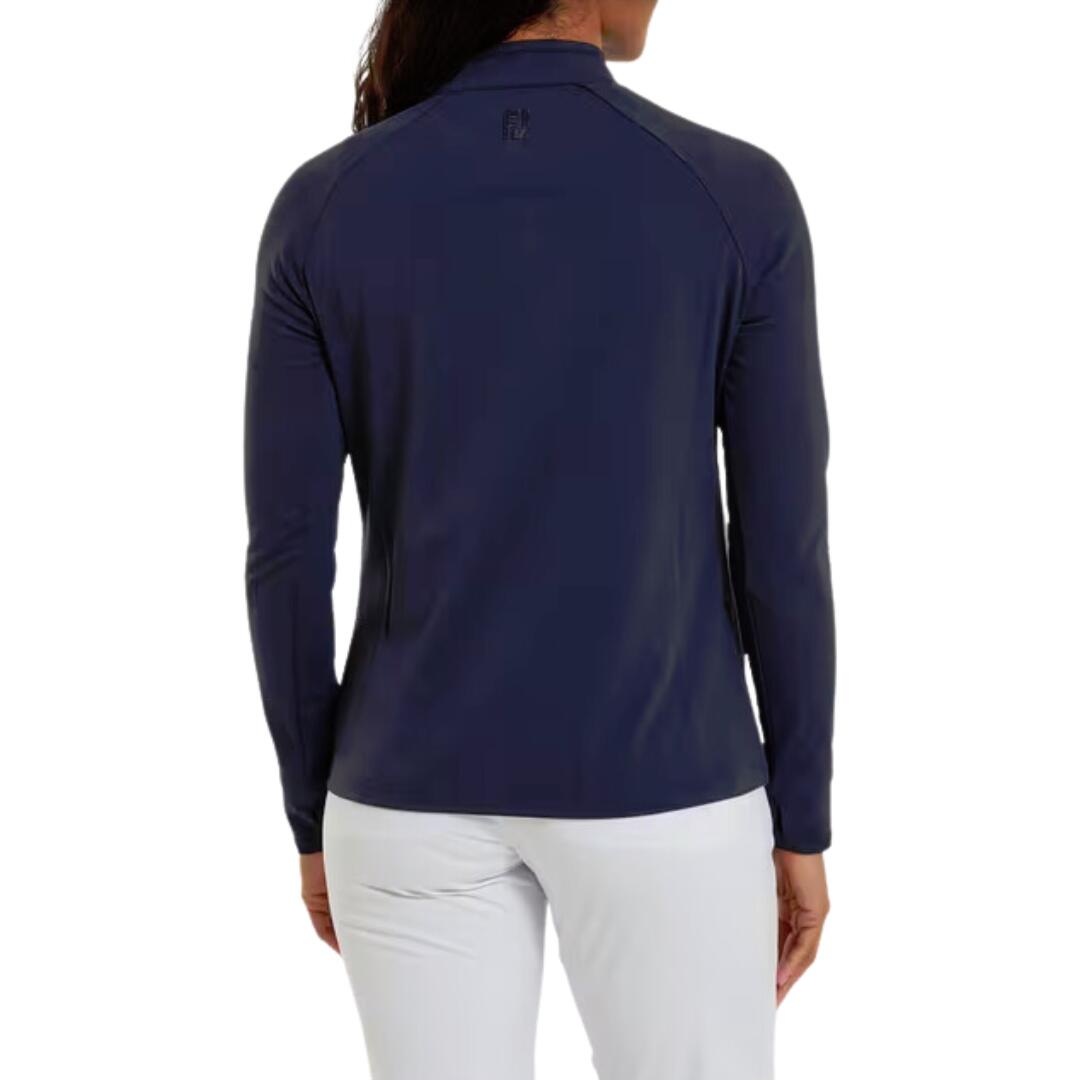 Footjoy Half Zip Dames Midlayer Navy 5/5