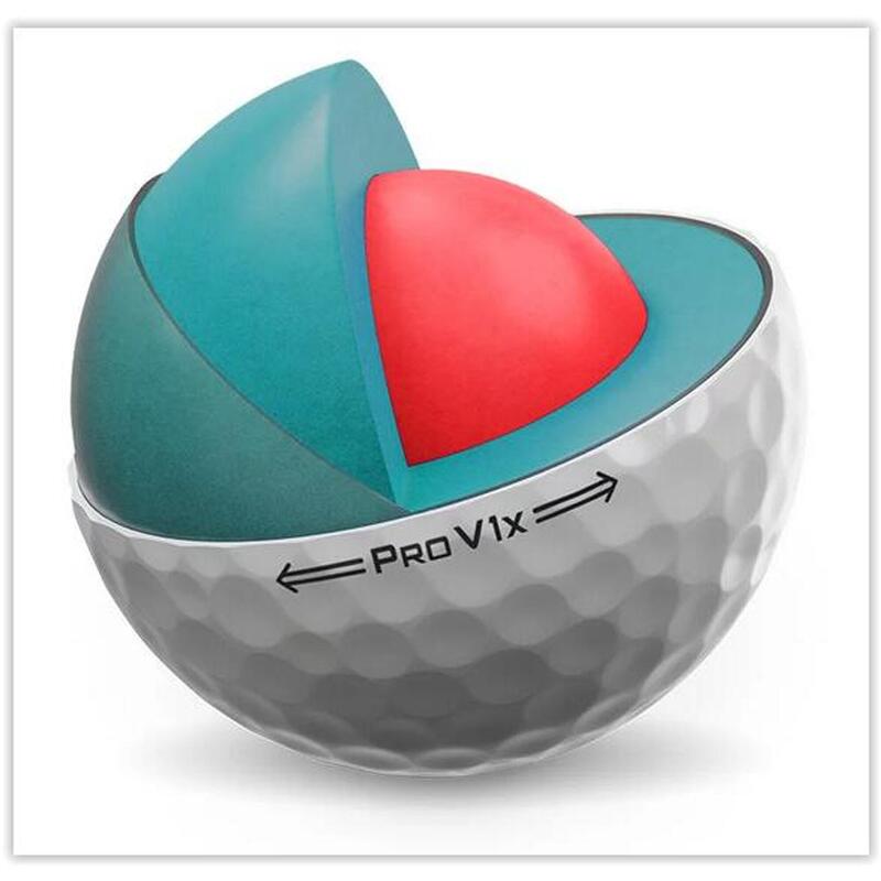 TITLEIST Balles De Golf   ProV1X 2023 Blanc