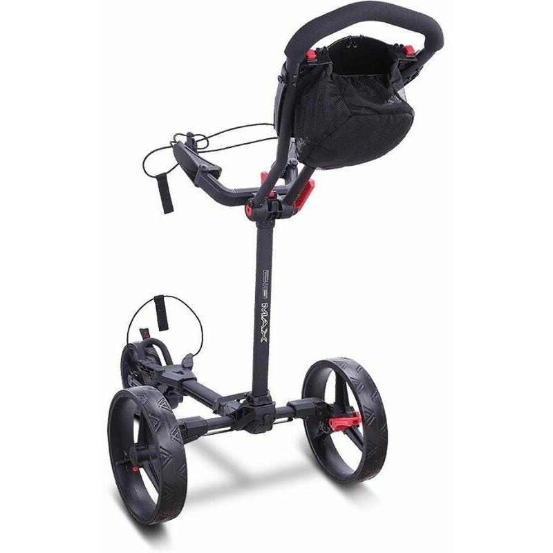 BIG MAX Golf Trolley  Blade Trio Phantom  Zwart