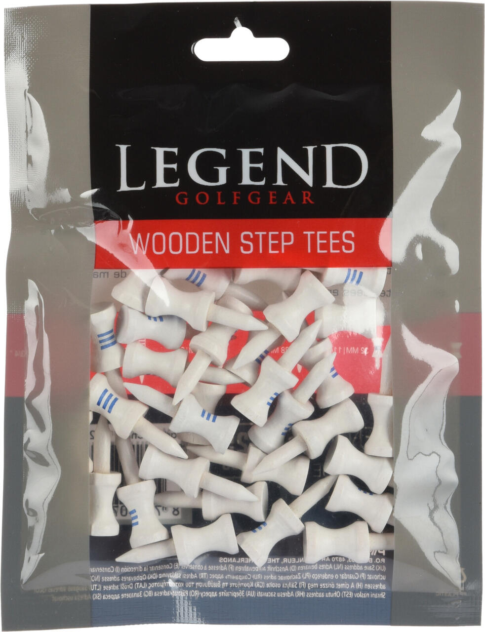 Legend Houten Step Tees 32MM Blauw 2/2