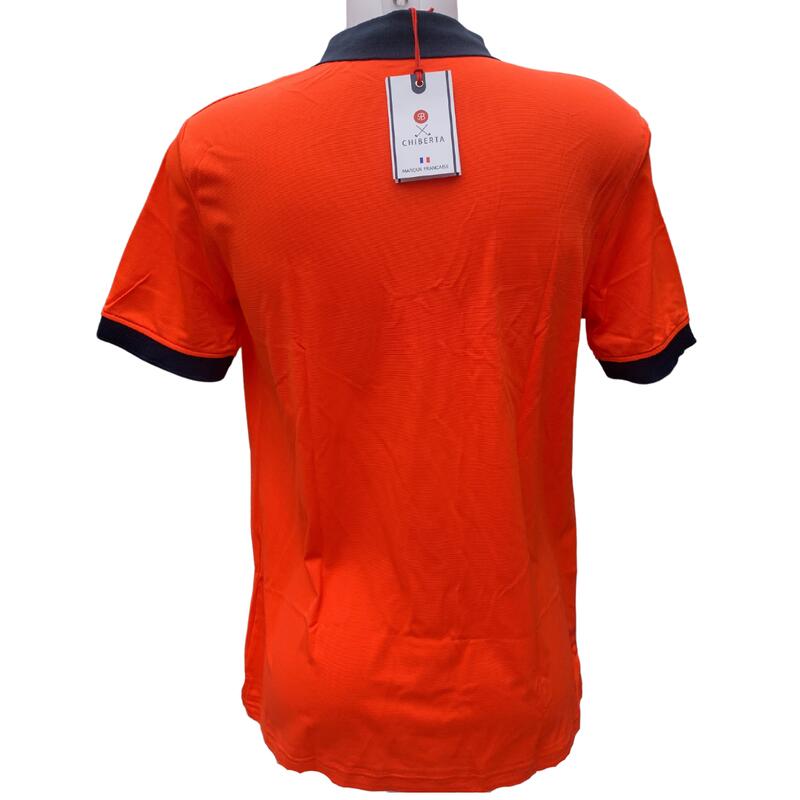 CHIBERTA Polo De Golf   Homme Agrume Orange