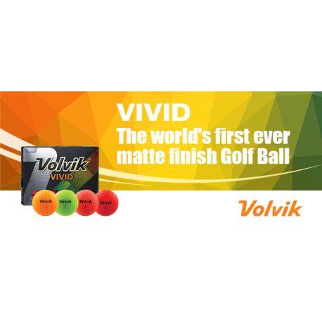 VOLVIK Golfbal  Vivid  Super  Wit 2/2