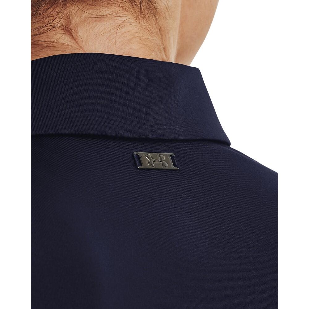 Under Armour Zinger Mouwloze Golfpolo Midnight Navy Maat S 3/5