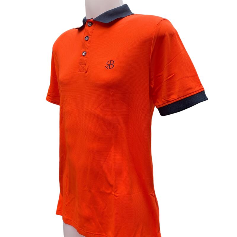CHIBERTA Polo De Golf   Homme Agrume Orange