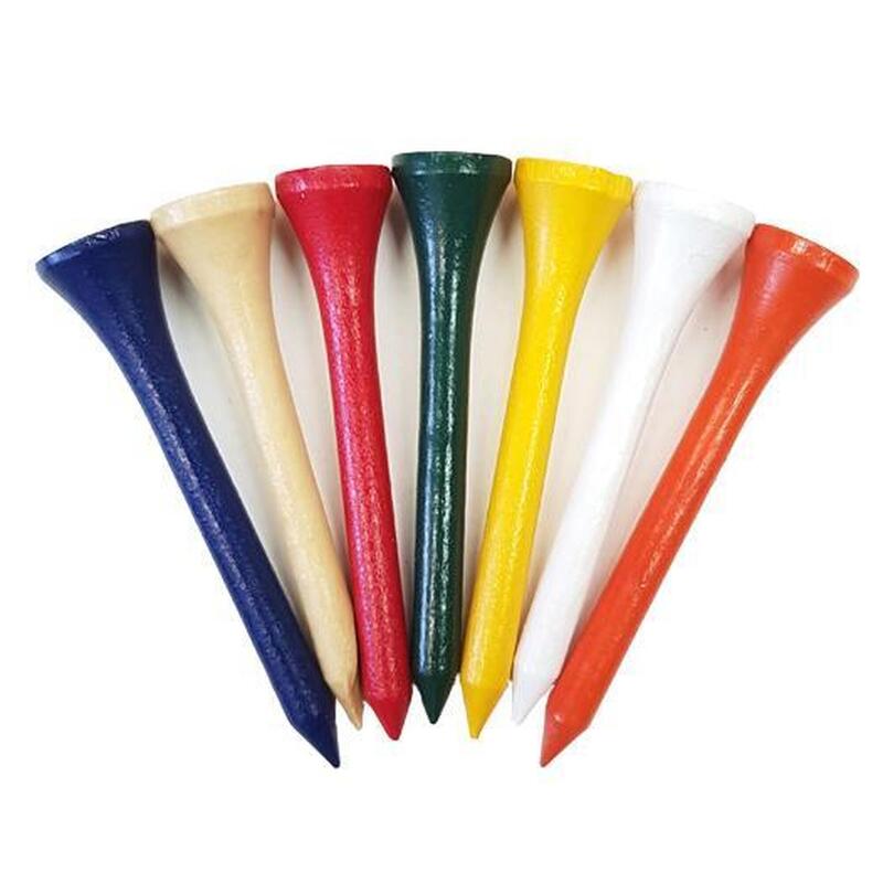 LEGEND Golf Tee Mixed  54 mm 1000 stuks Meerkleurig