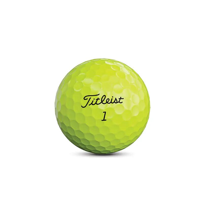 Titleist AVX Golfballen Geel 2022 4/4