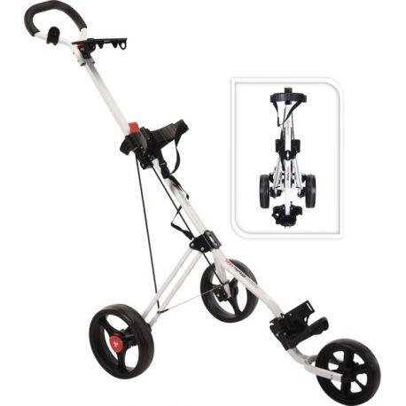 Fastfold Force 3 wiel Golftrolley Zilver 4/5