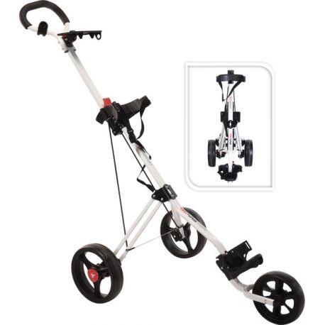 Chariot de golf Fastfold Force 3 roues Argent