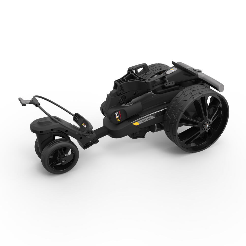 POWAKADDY Golf Trolley  RX1 Remote GPS XL Plus Lithium 36 holes Zwart 6/7