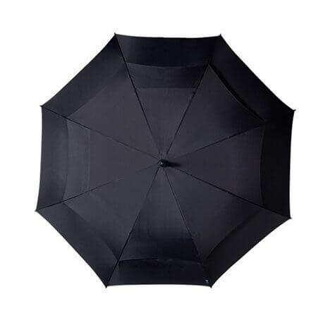 FALCON Parapluie De Golf  Eco Golf Stormproof  Noir