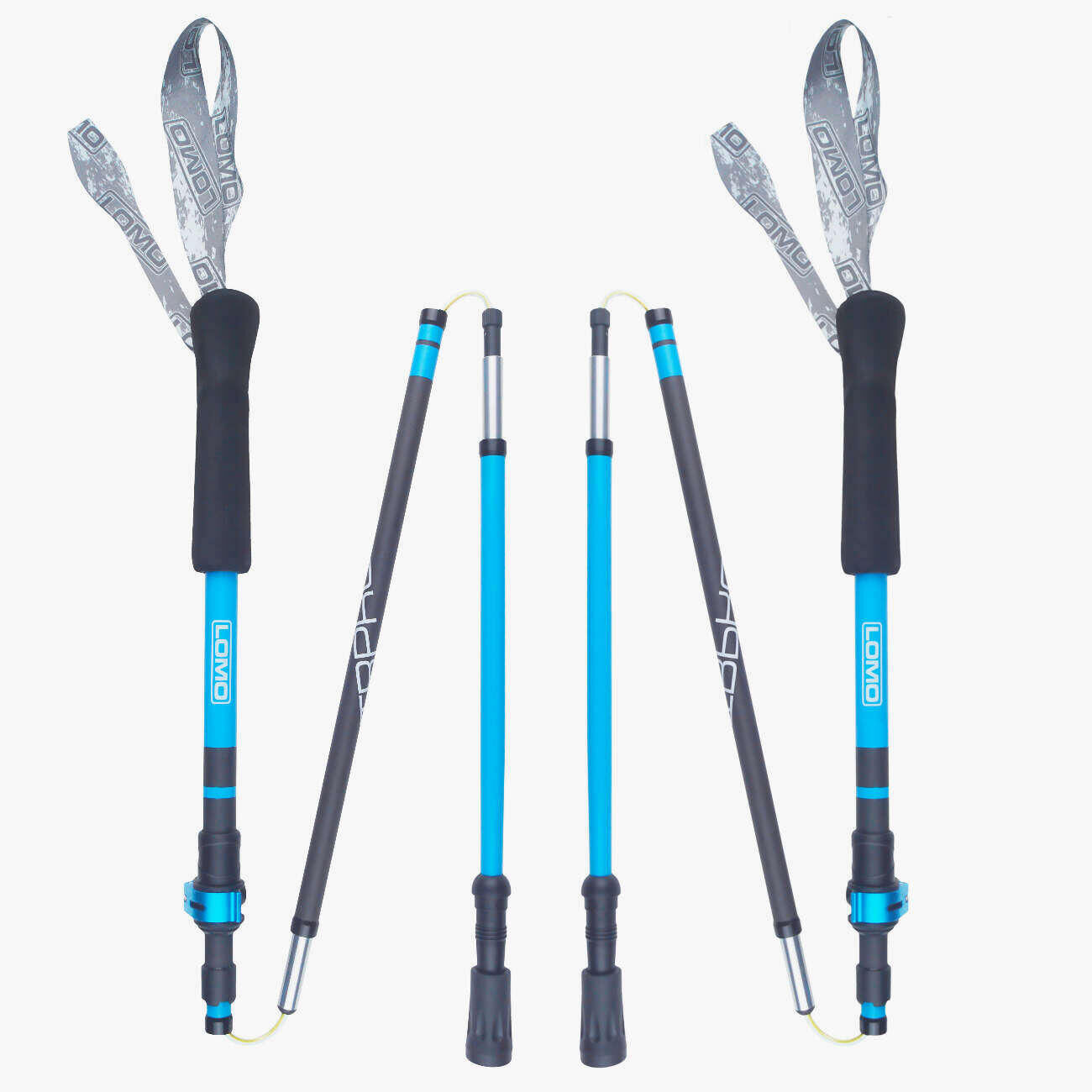 LOMO Lomo TR-PRO Running Z Poles - Carbon Fibre - Pair