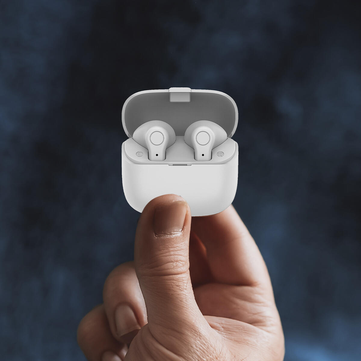 Écouteurs Bluetooth TWS155 - Microphone inclus - Blanc 6/7