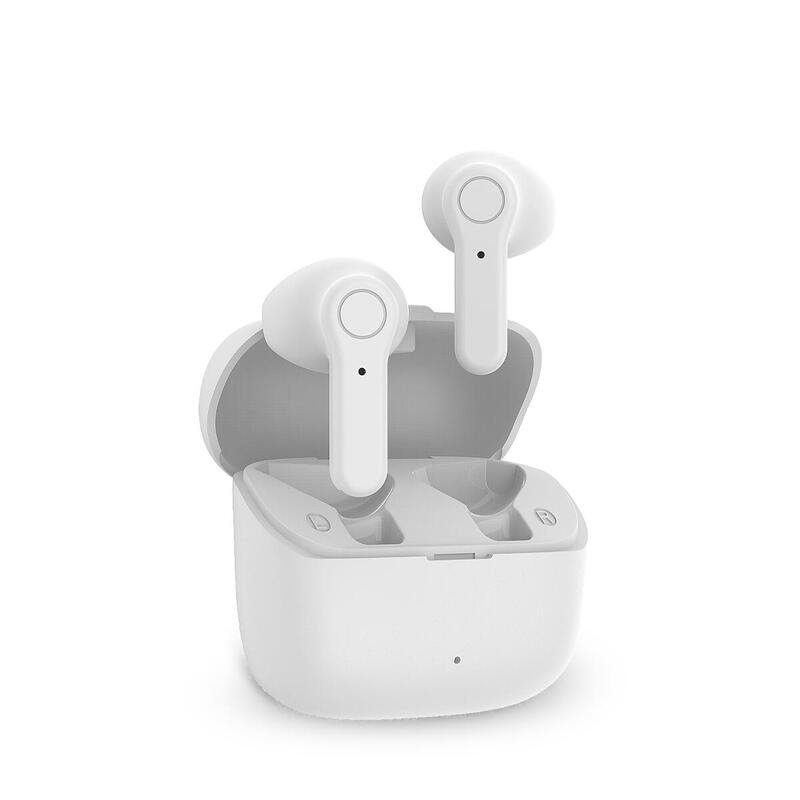 Écouteurs Bluetooth TWS155 - Microphone inclus - Blanc