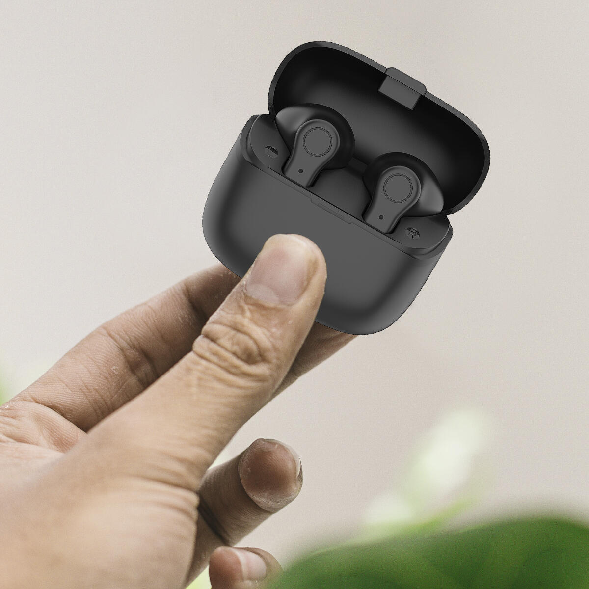 Écouteurs Bluetooth TWS155 - Microphone inclus -  Noir 7/7