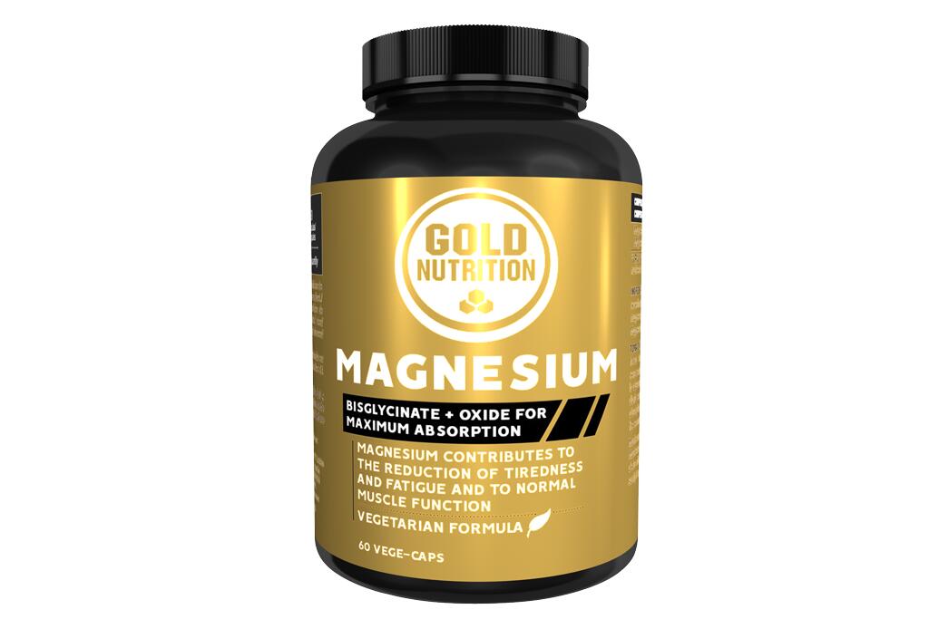 GOLD NUTRITION SUPLEMENTO NUTRICIONAL MAGNESIUM 600 MG - 60 CAPS