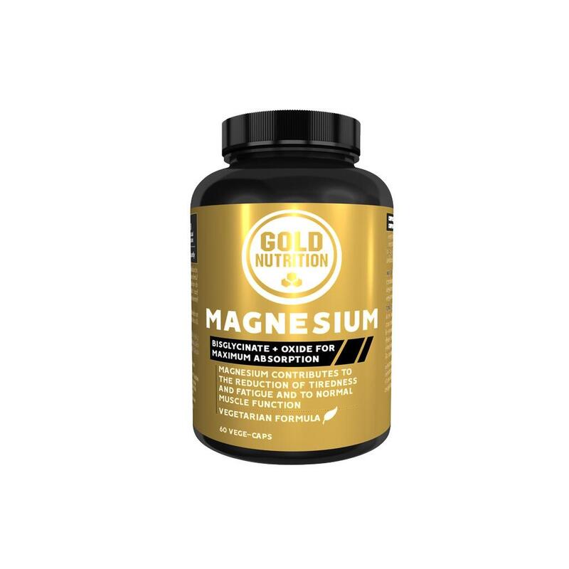 Magneziu, GoldNutrition, 60 capsule vegetale