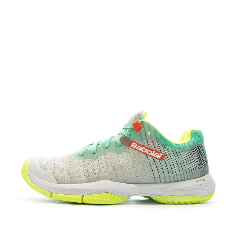 Women's Grey And White Babolat Jet Ritma 31s21753 3023
