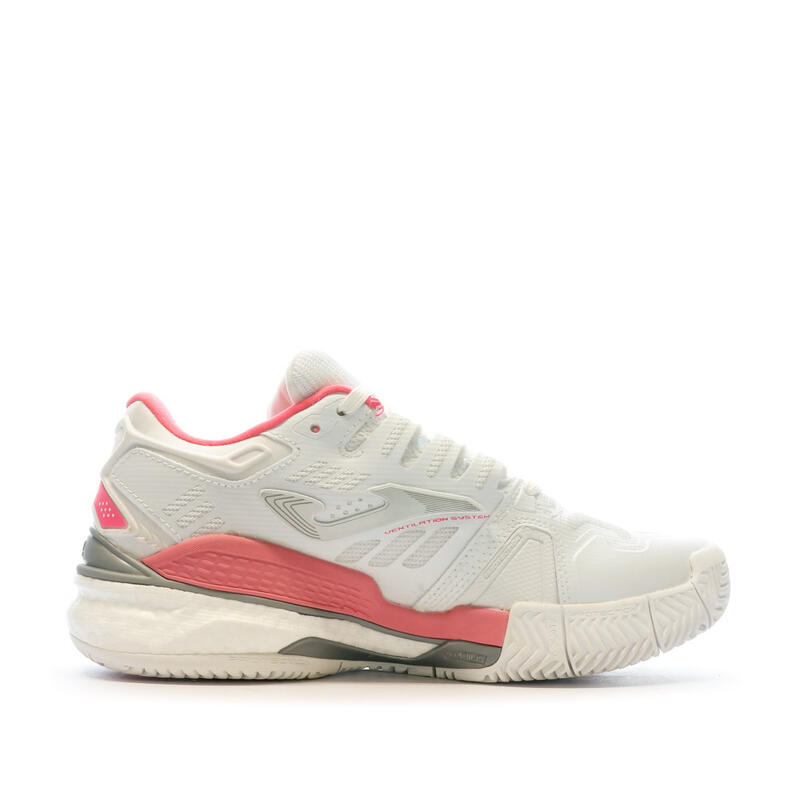 Chaussures de Running Blanc/Rose Femme Joma Lady 2202