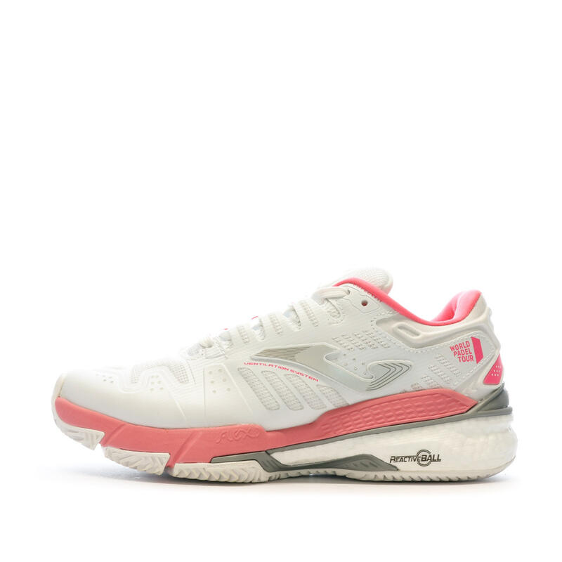 Chaussures de Running Blanc/Rose Femme Joma Lady 2202