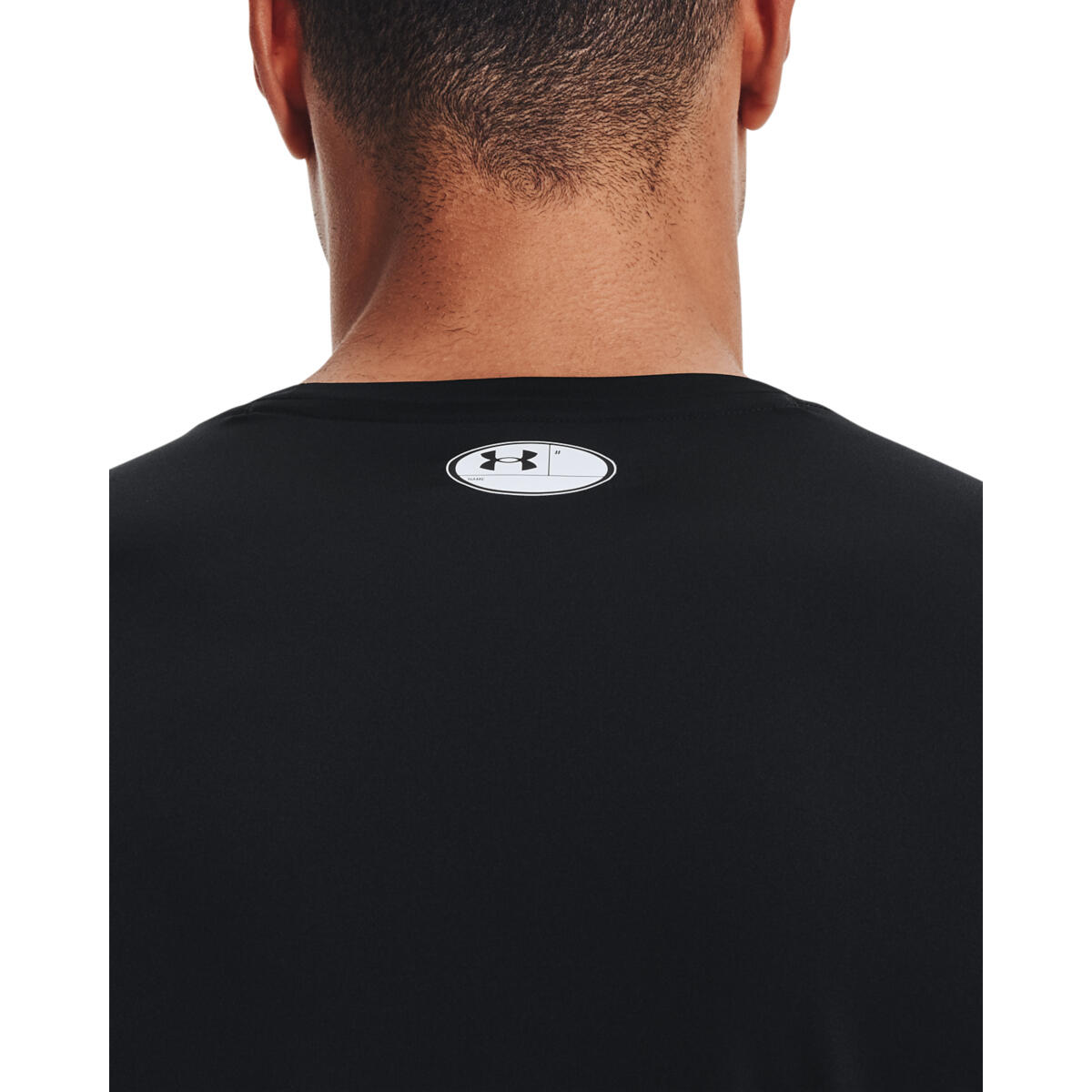 Bluse Under Armour HeatGear Fitted Long Sleeve, Schwarz, Herren 4/4