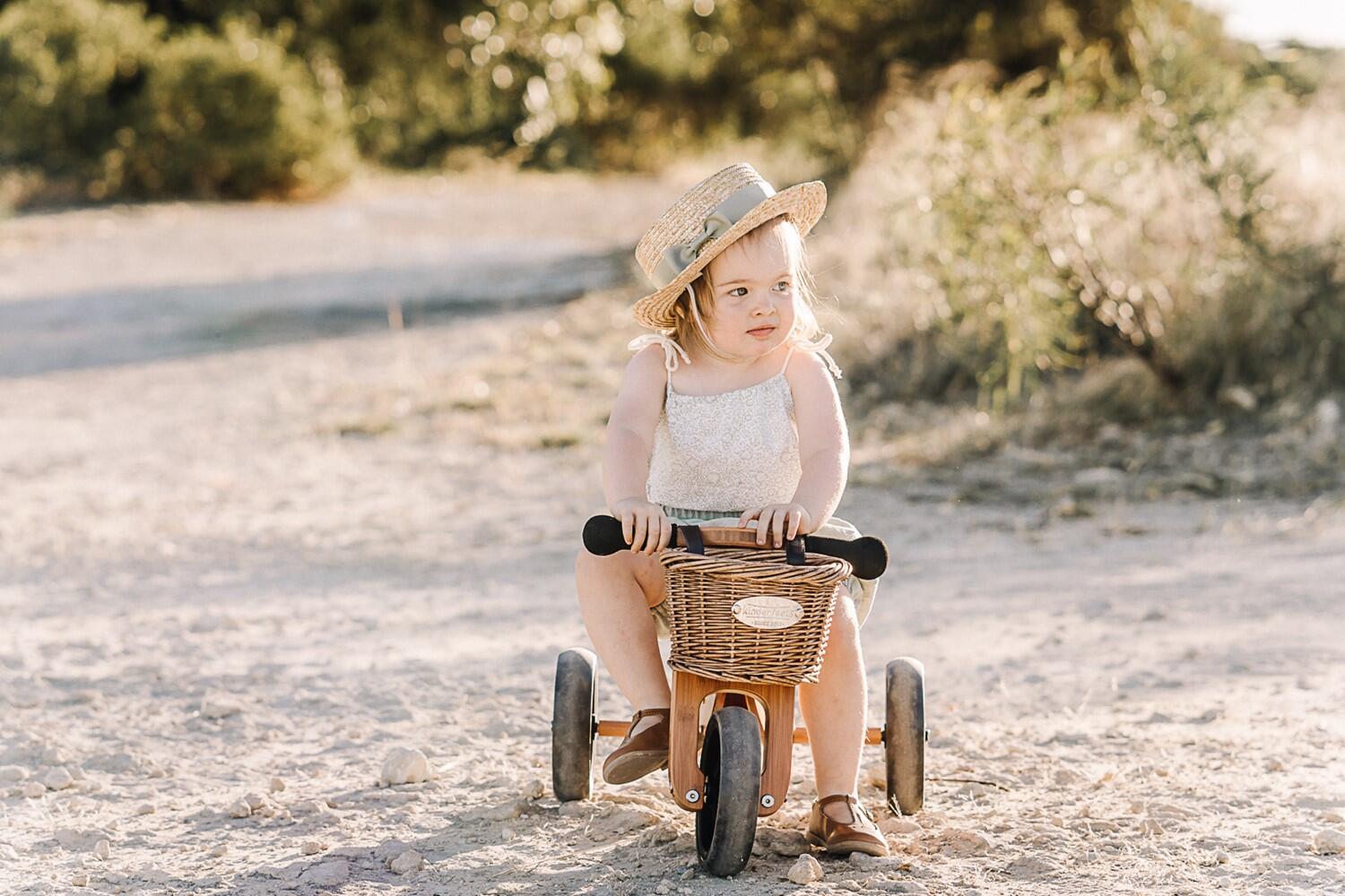 Kinderfeets Vélo d'équilibre en bois 2-en-1 et tricycle à partir de 1 an Tiny To 6/7
