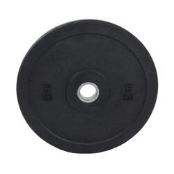 Hi-Temp Olympische Halterschijf - Bumper Plate - 50 mm - 5 kg - Zwart