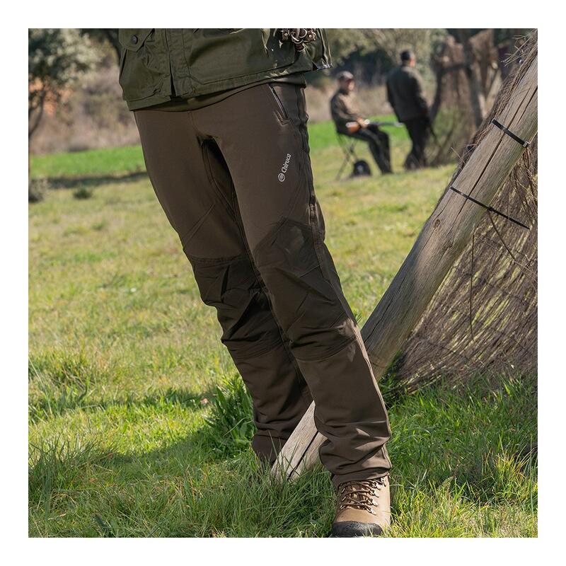 Pantalones verdes de caza marca Chiruca Silvano Pro para hombre