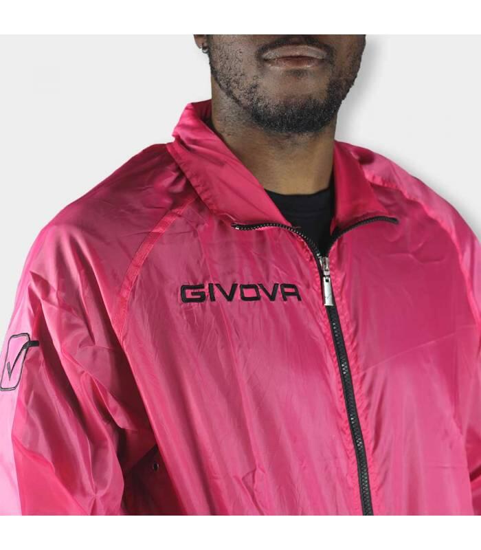 Veste de pluie imperméable Mixte - Givova - Rose néon 3/3