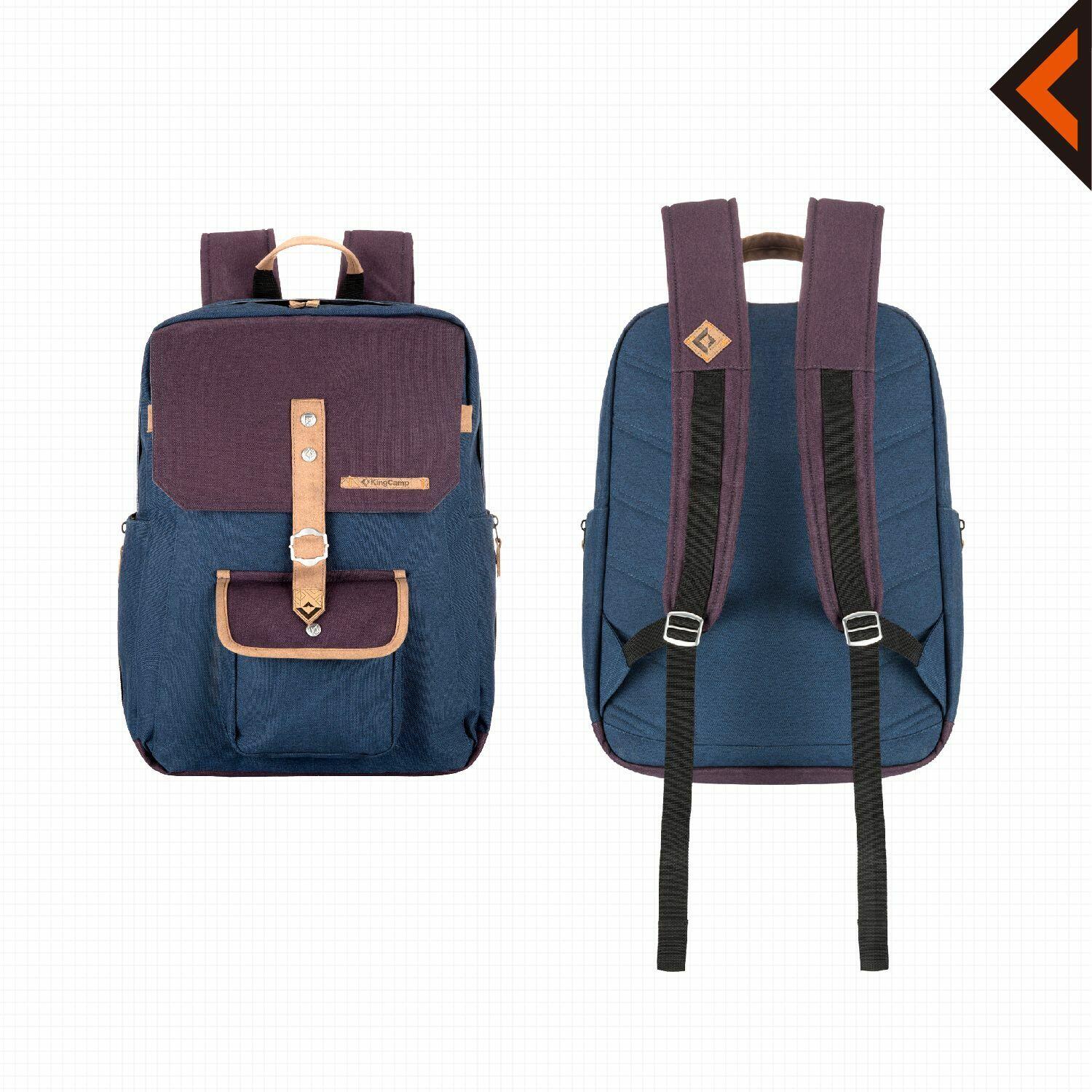 Rugzak - Kingcamp - Model Glacier - Blauw - 12 liter - 24 x 12 x 40 cm 6/6