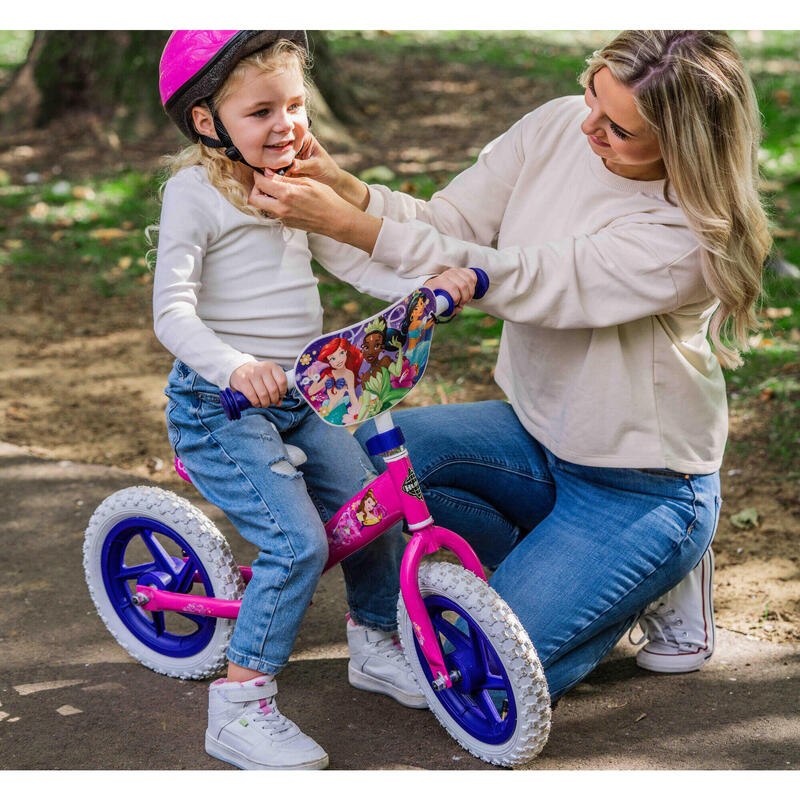 Disney Princess Loopfiets - Trainingsfiets voor meisjes - 12 Inch - 2+ Jaar