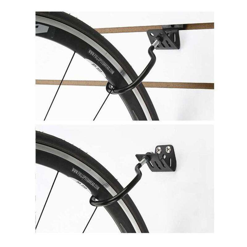Kerékpár tartókampó falra 2-állású