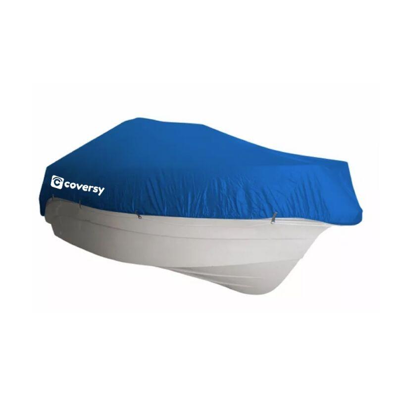 Housse bateau moteur - Bleu - COVERSY - pour un bateau de 300 a 350 cm de long x